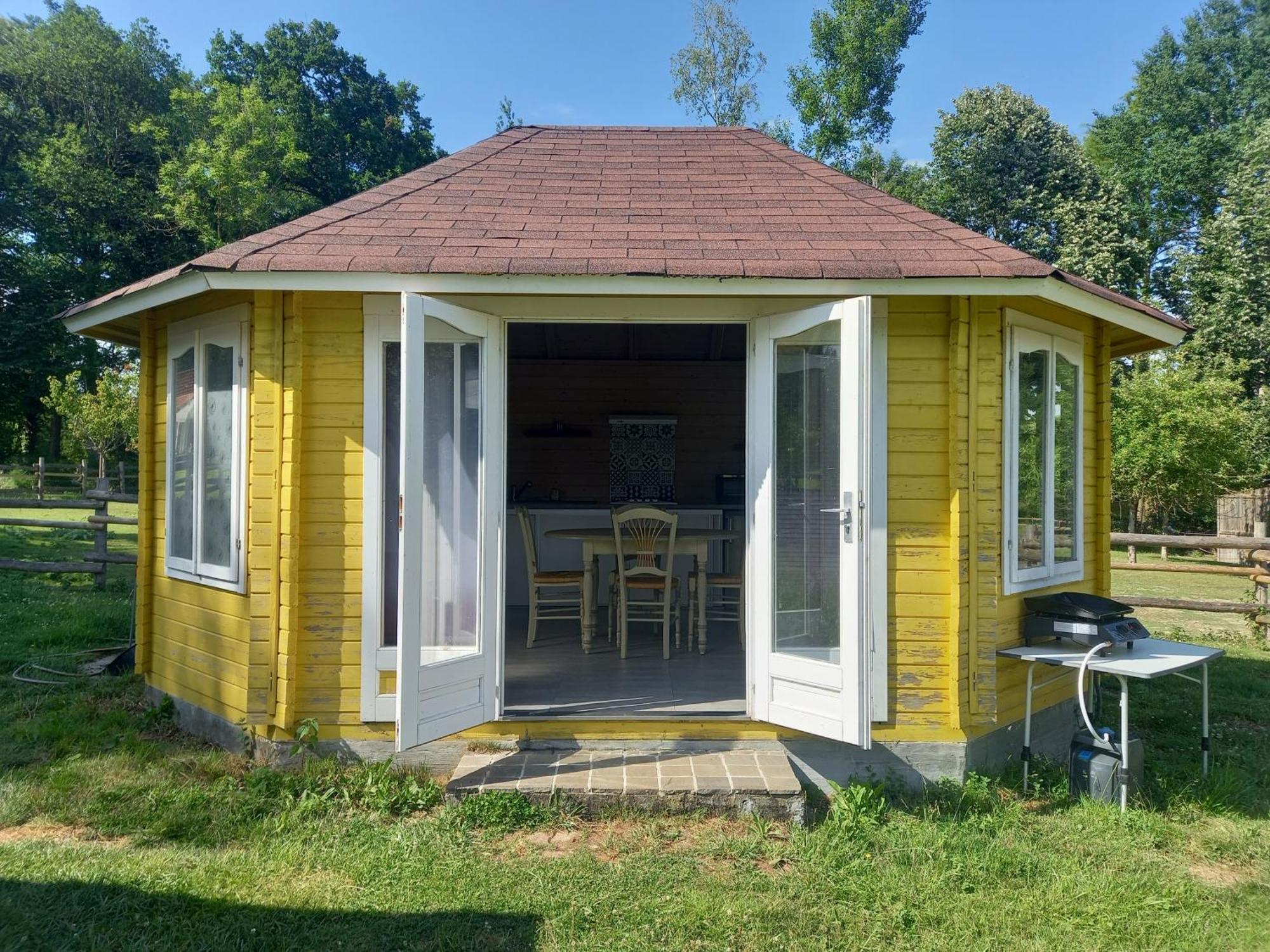 Chalet Au Coeur De La Nature Le Grand-Lucé 외부 사진