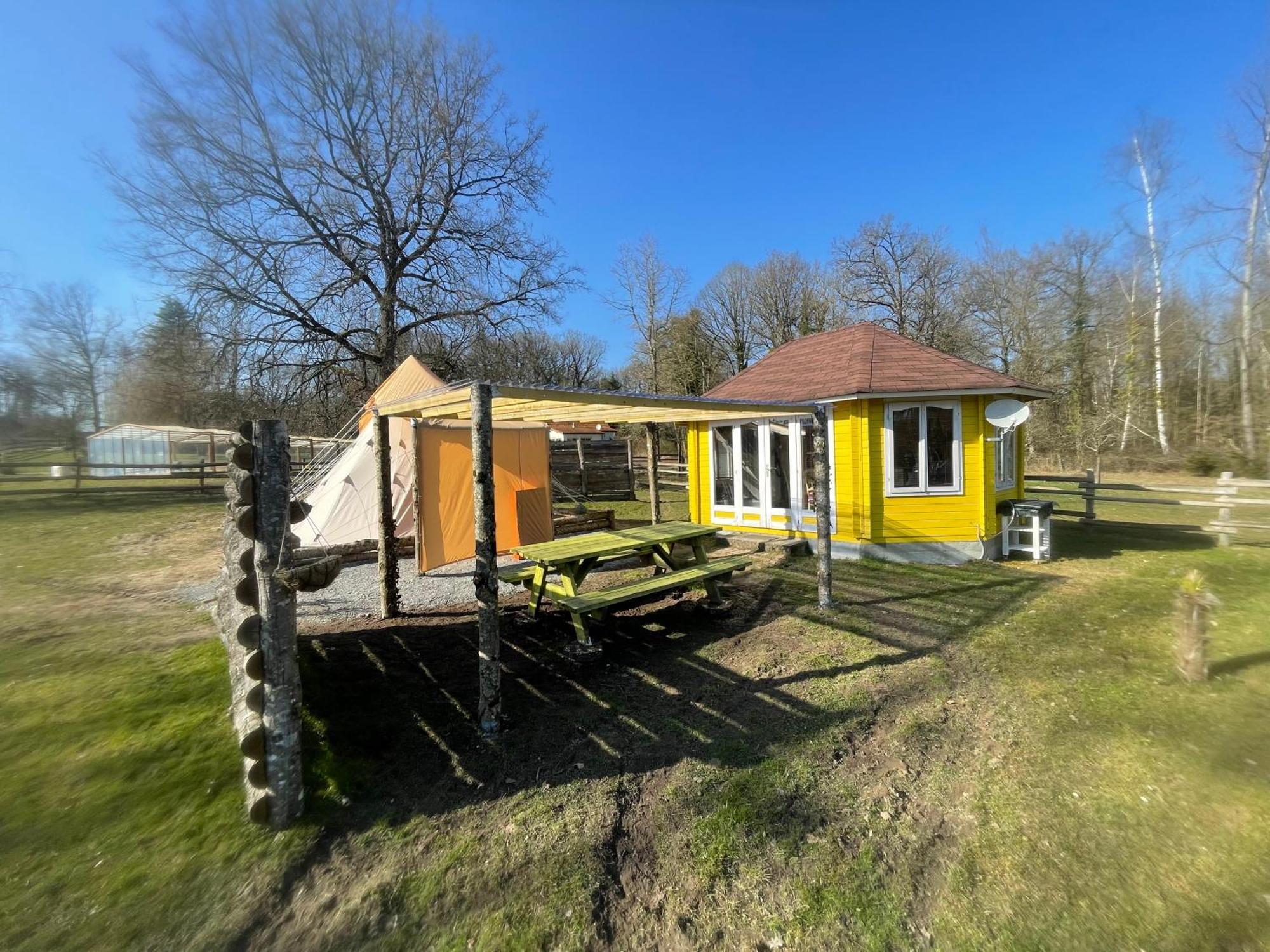 Chalet Au Coeur De La Nature Le Grand-Lucé 외부 사진